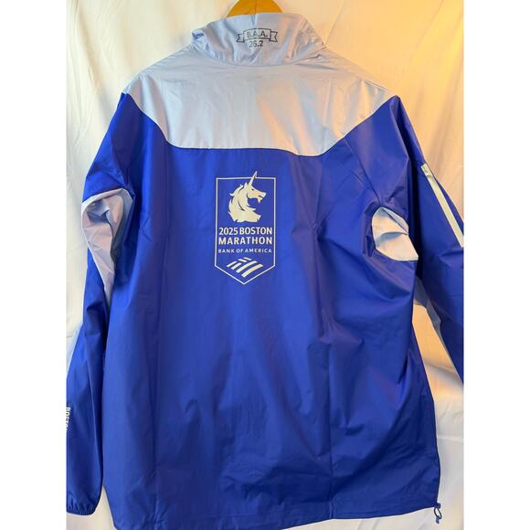 Adidas Adizero 2025 Boston Marathon Windbreaker jacket XL NWT Full Zip